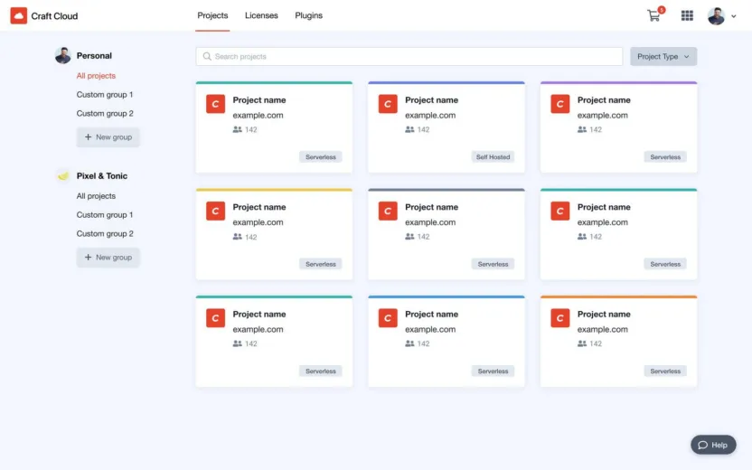 Cloud projects