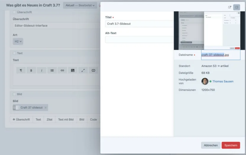Craft 3.7-Slideout