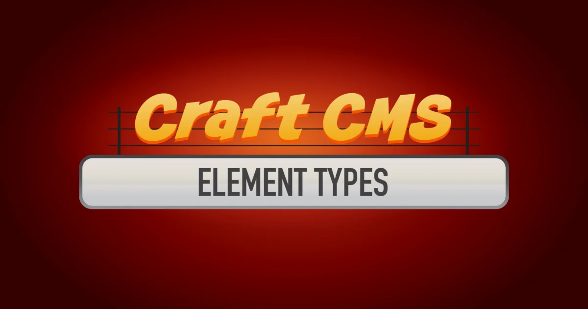 Craft Element Types - Teaser