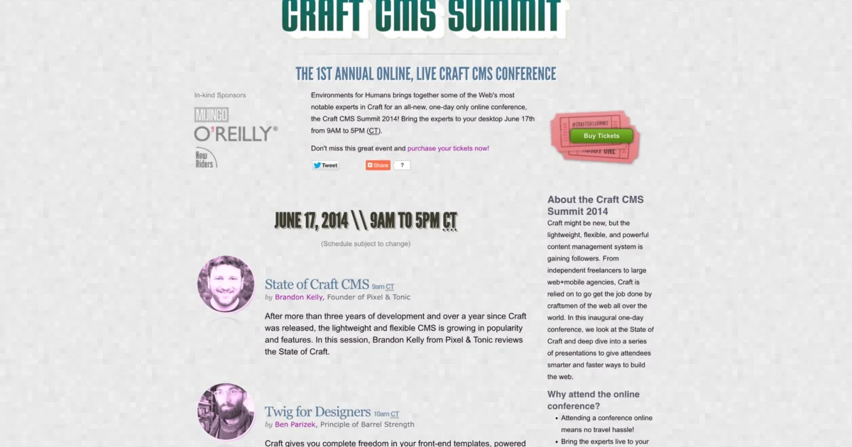 Caft CMS Summit 2014 - Teaser