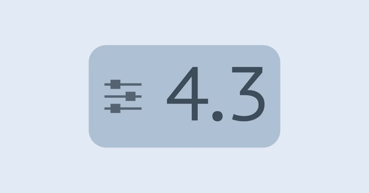Craft CMS 4.3 Teaser