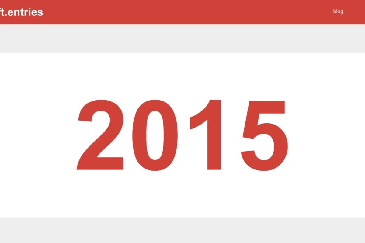 2015 a year in review - Teaser