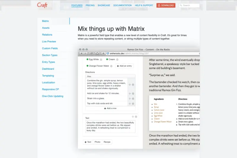 Craft CMS 1.3 - Teaser