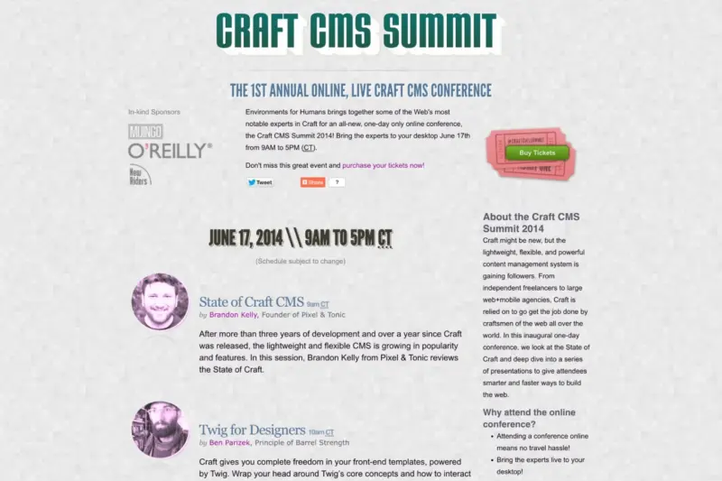 Caft CMS Summit 2014 - Teaser