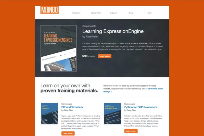 Mijingo Homepage 2010